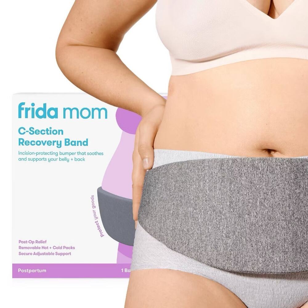 Frida Mom C-Section Recovery Band: Abdomen Support Hot + Cold Therapy